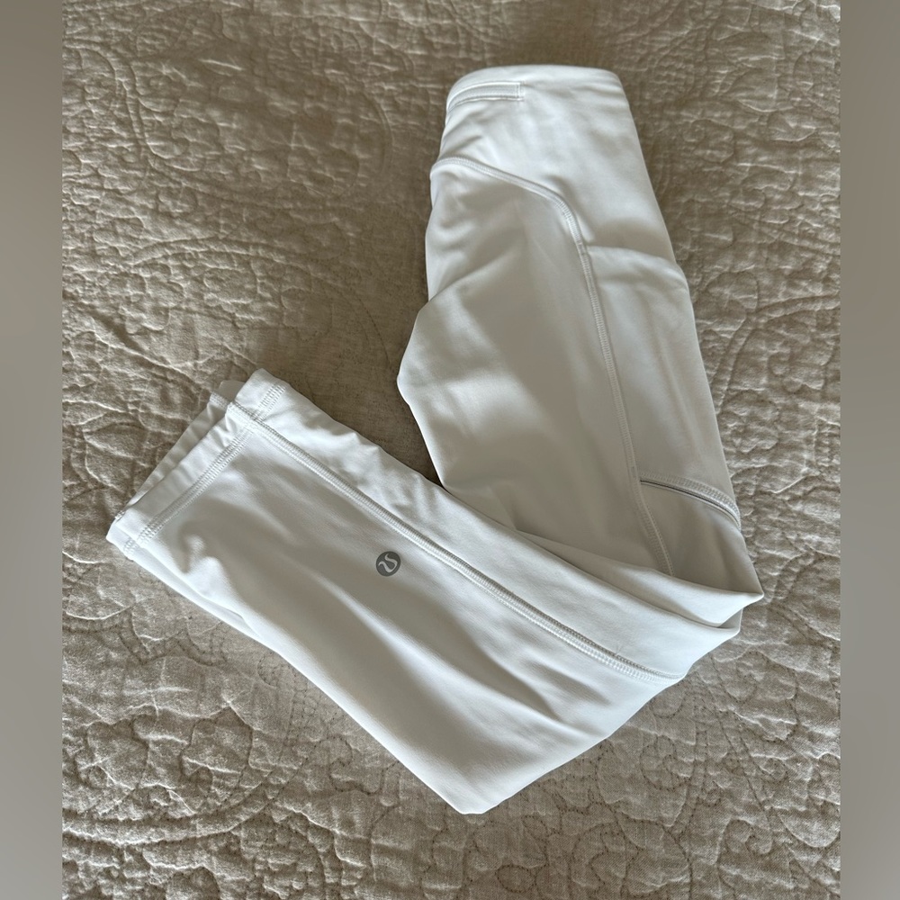 Lululemon White Leggings size 0